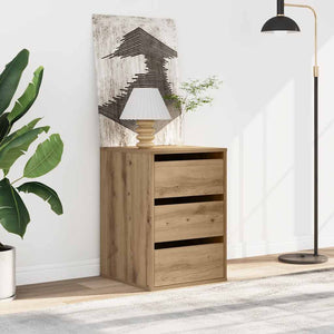 Byrå ek 40x41x58 cm konstruerat trä