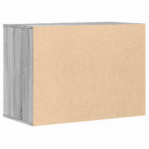 Byrå grå sonoma 80x41x58 cm konstruerat trä