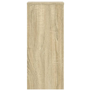 Växtställ 2 st sonoma ek 30x30x70 cm konstruerat trä