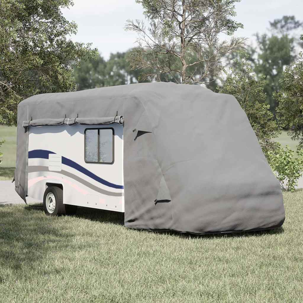 Husbilsöverdrag grå 730x235x275 cm non-woven tyg
