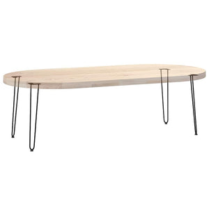 hårnålsben för konsolbord 4 st svart 72 cm massivt stål