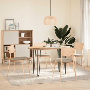 hårnålsben för konsolbord 4 st antracit 72 cm massivt stål