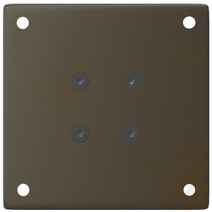 Soffbordsben 4 st naturstål 42-44 cm stål