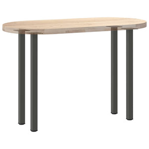 Konsolbordsben 4 st antracit 72-74 cm stål