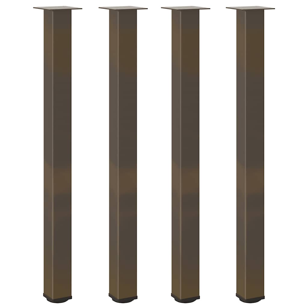 Barbordsben 4 st naturstål 110-112 cm stål