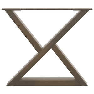 Soffbordsben 2 st naturstål 60x(42-43,3) cm stål