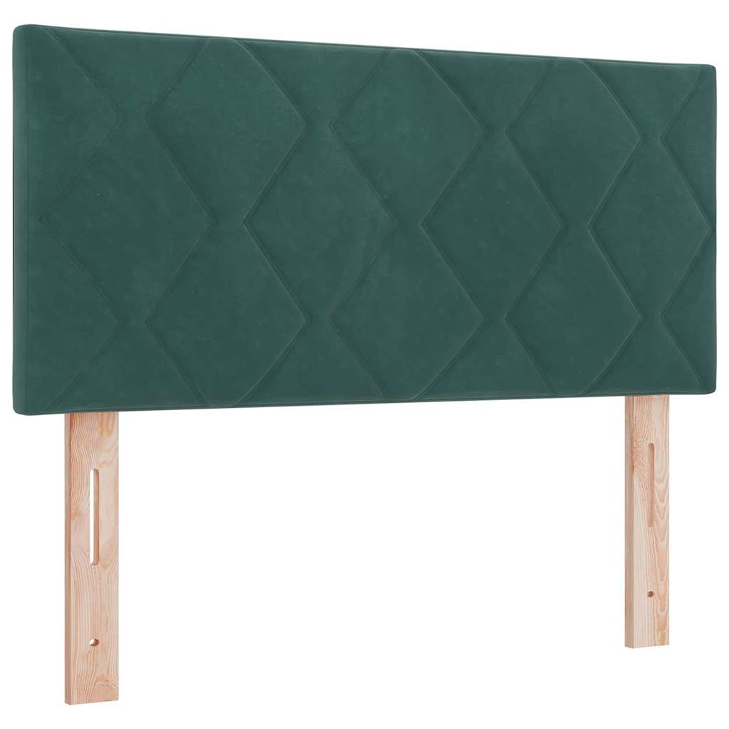 LED huvuddyna Mörkgrön 100 cm Sammet