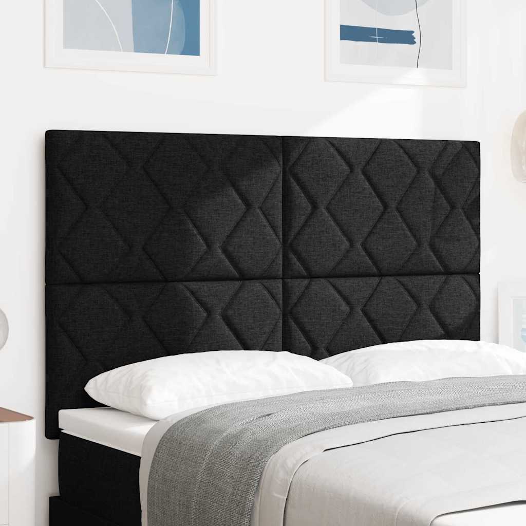 LED huvuddyna Svart 160 cm tyg
