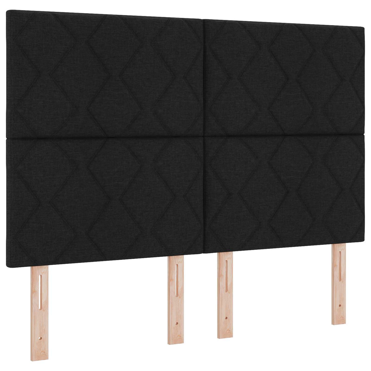 LED huvuddyna Svart 160 cm tyg