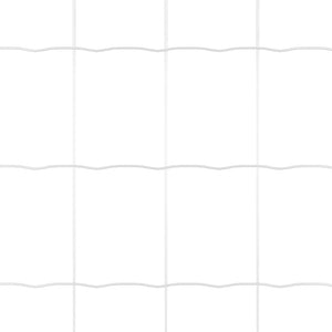 Stängsel med stolpe Silver 0,8 x 25 m Stål