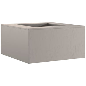 Eldstad Brun 80 x 80 x 40 cm cortenstål