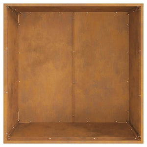 Eldstad Brun 80 x 80 x 43 cm Stål
