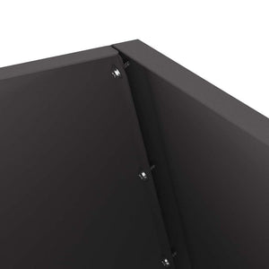 Eldstad Svart 50 x 50 x 100 cm Stål