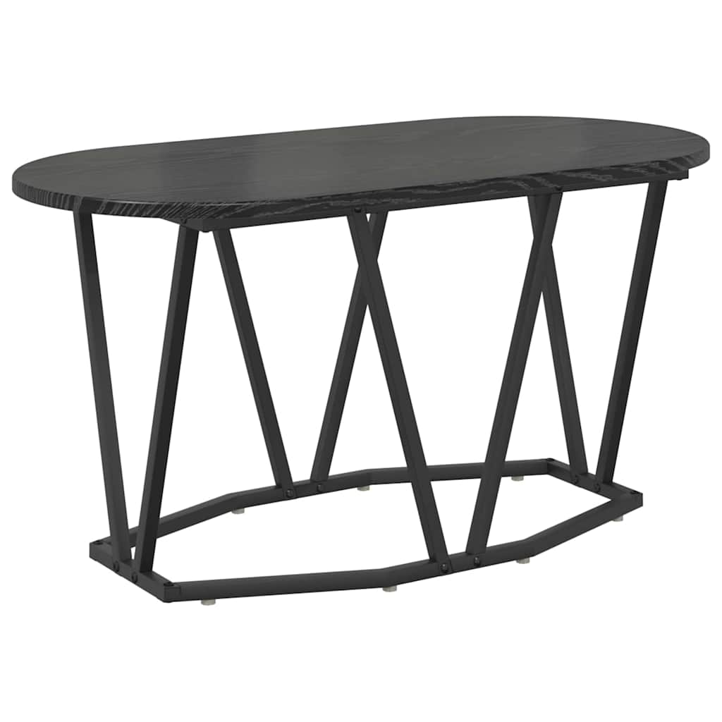 Kaffeebord Svart Ek 80 x 40 x 40.5 cm