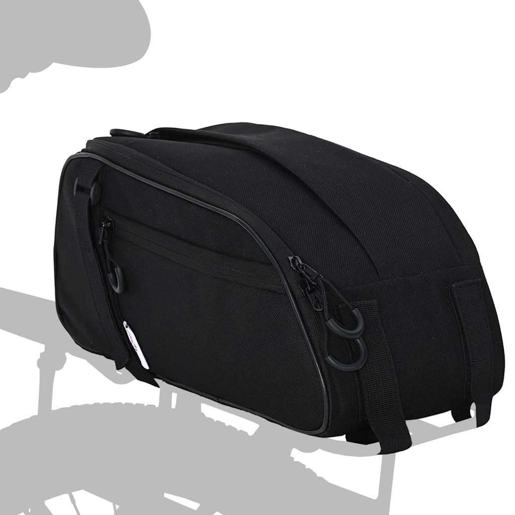 Cykelväska Svart 38 x 16 x 16 cm Polyester