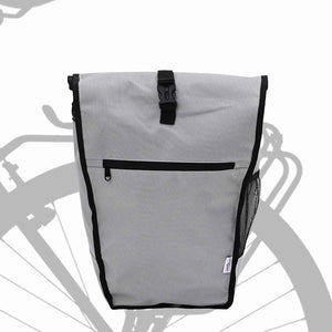 Cykelväska Grå 34 x 16 x 59 cm Polyester