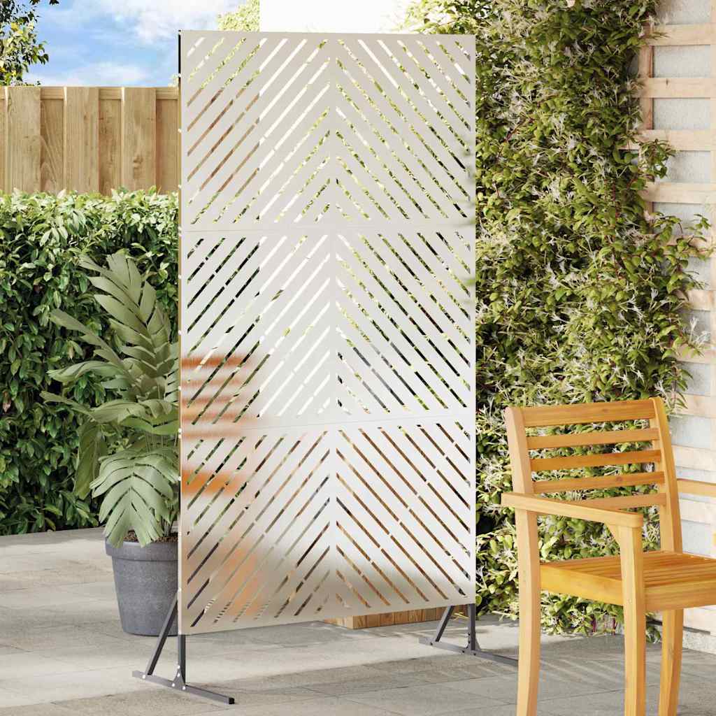 Avskärmningsskärm 100 x 50 x 180 cm Rostfritt stål Silver