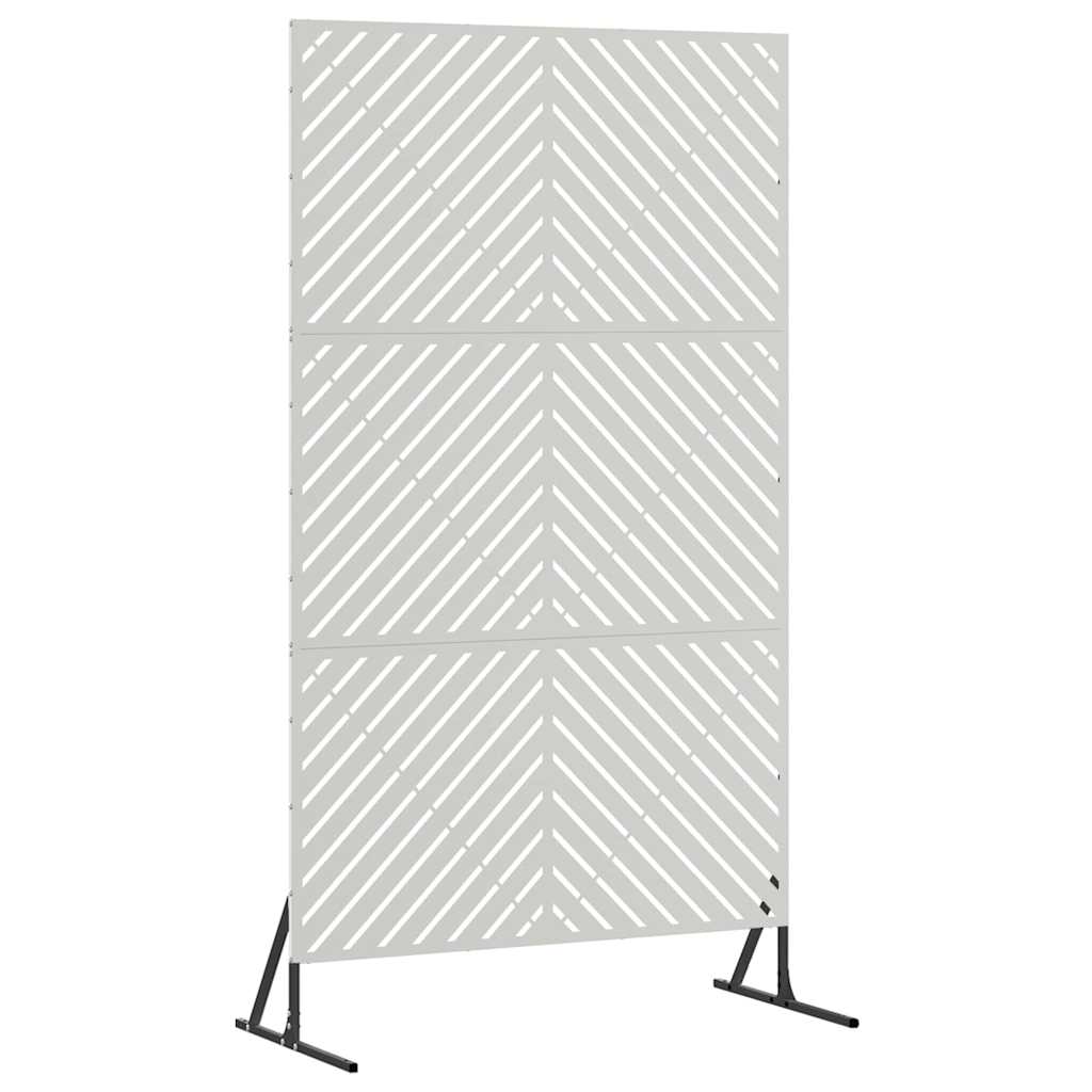 Avskärmningsskärm 100 x 50 x 180 cm Rostfritt stål Silver