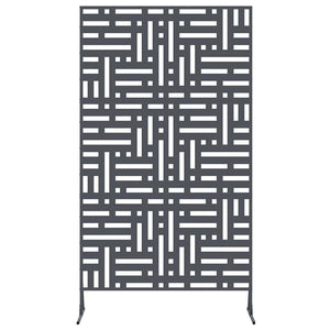 Avskärmningsskärm Antracit 100 x 50 x 180 cm Stål