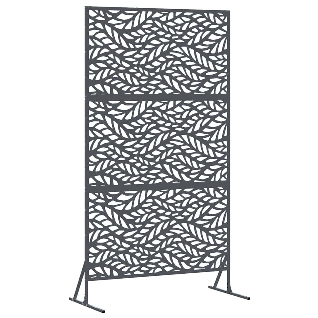 Avskärmningsskärm 100 x 50 x 180 cm Stål Antracit