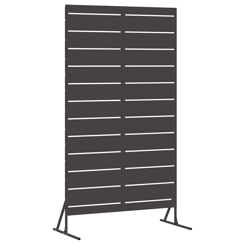 Avskärmningsskärm 100 x 50 x 180 cm Stål Svart