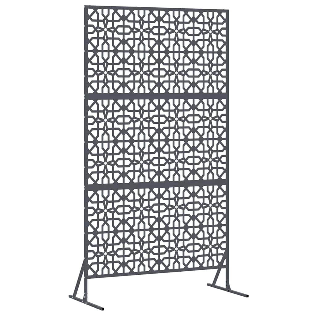 Avskärmningsskärm 100 x 50 x 180 cm Stål Antracit