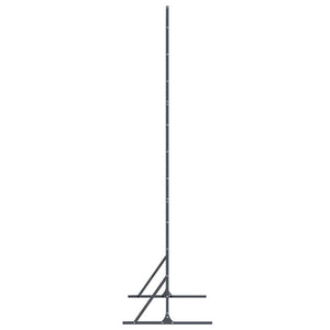 Avskärmningsskärm Antracit 100 x 50 x 180 cm Stål