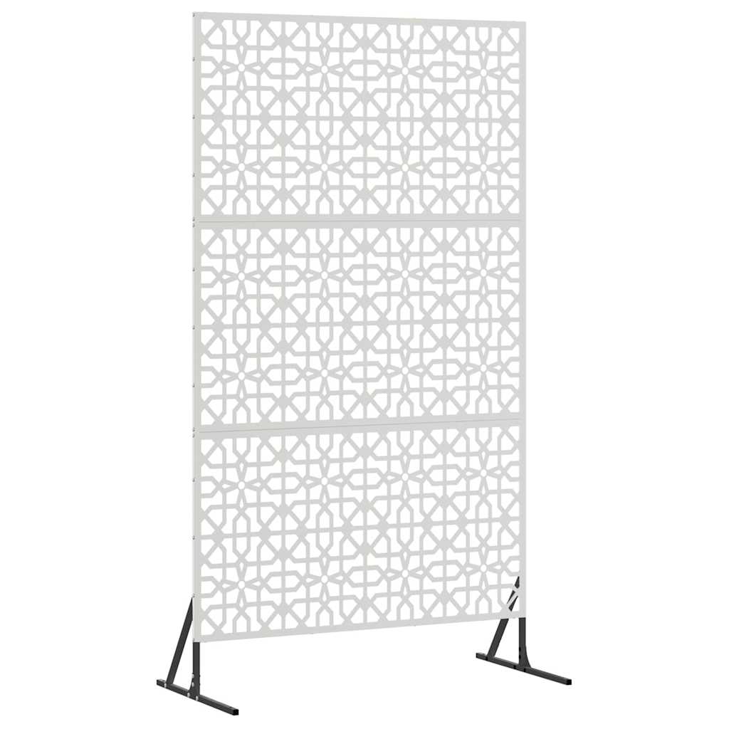 Avskärmningsskärm 100 x 50 x 180 cm Rostfritt stål Silver
