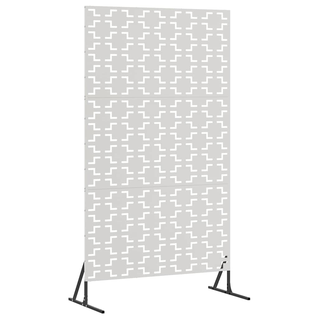 Avskärmningsskärm 100 x 50 x 180 cm Rostfritt stål Silver