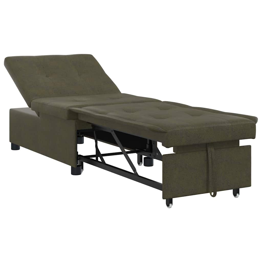 Soffsäng Armégrön 194 x 67 x 82 cm Huahua Tyg
