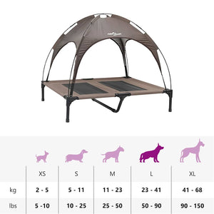 Hundsäng Brun l Stål