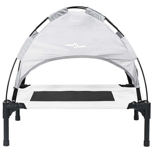 Hundsäng Silvergrå s Stål