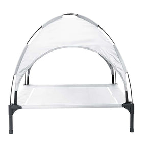 Hundsäng Silvergrå xl Stål