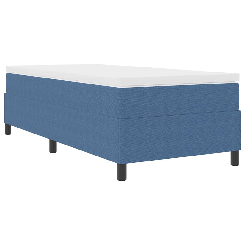 Bäddfjäder Blå och Vit 80 x 200 cm Kordread tyg