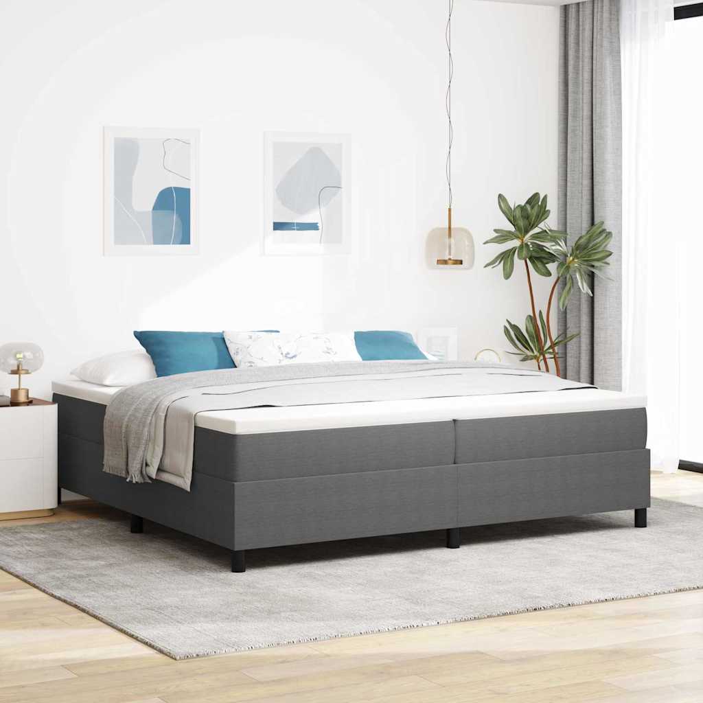 Bäddfjäder Ljusgrå och vit. 200 x 200 cm Kordread tyg