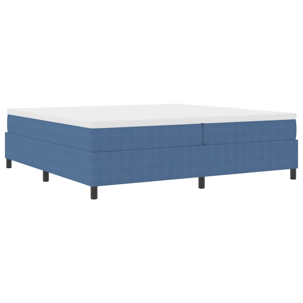 Bäddfjäder Blå och Vit 200 x 200 cm Kordread tyg