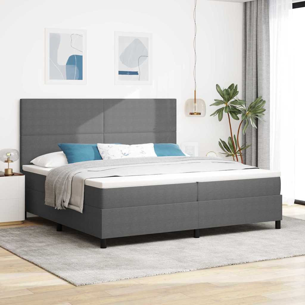 Bäddfjäder Ljusgrå och vit. 200 x 200 cm Kordread tyg