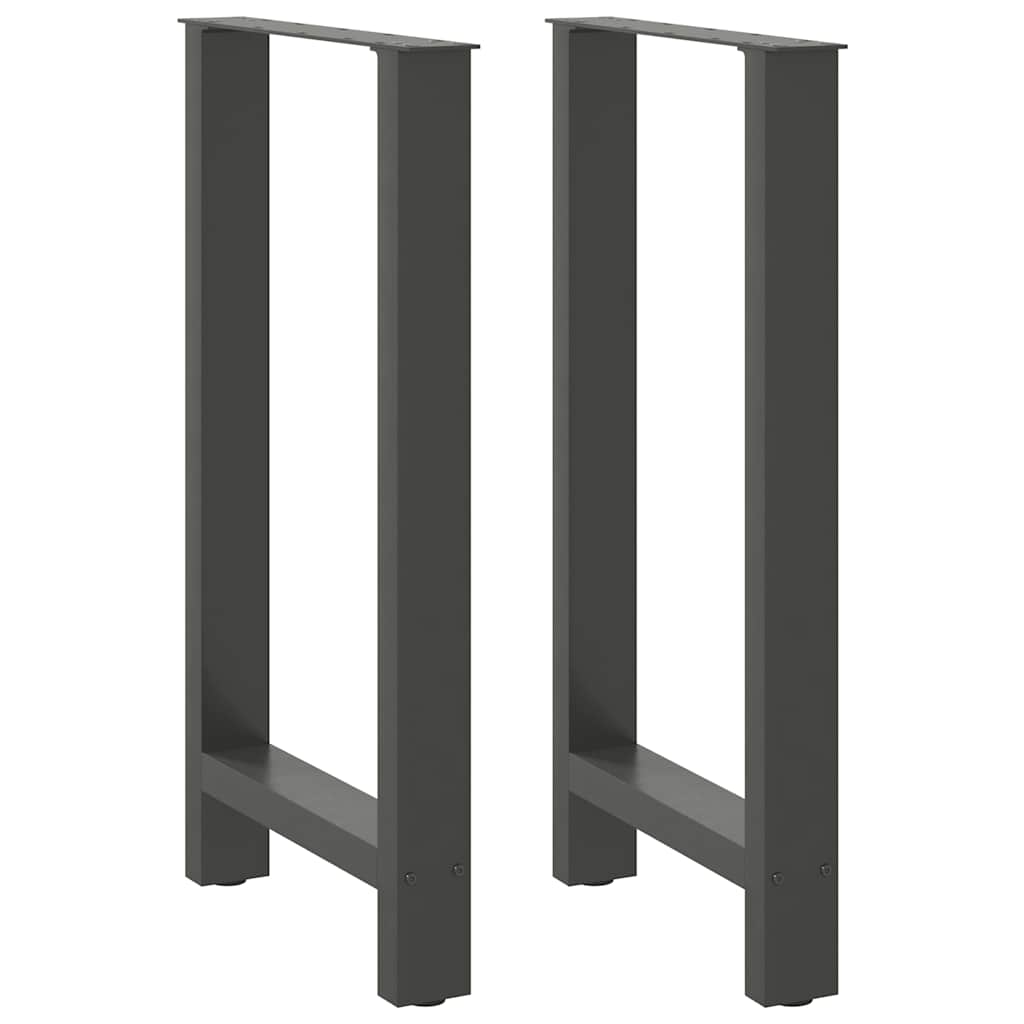 Barbordsben antracit 2 st 40x(90-91) cm stål