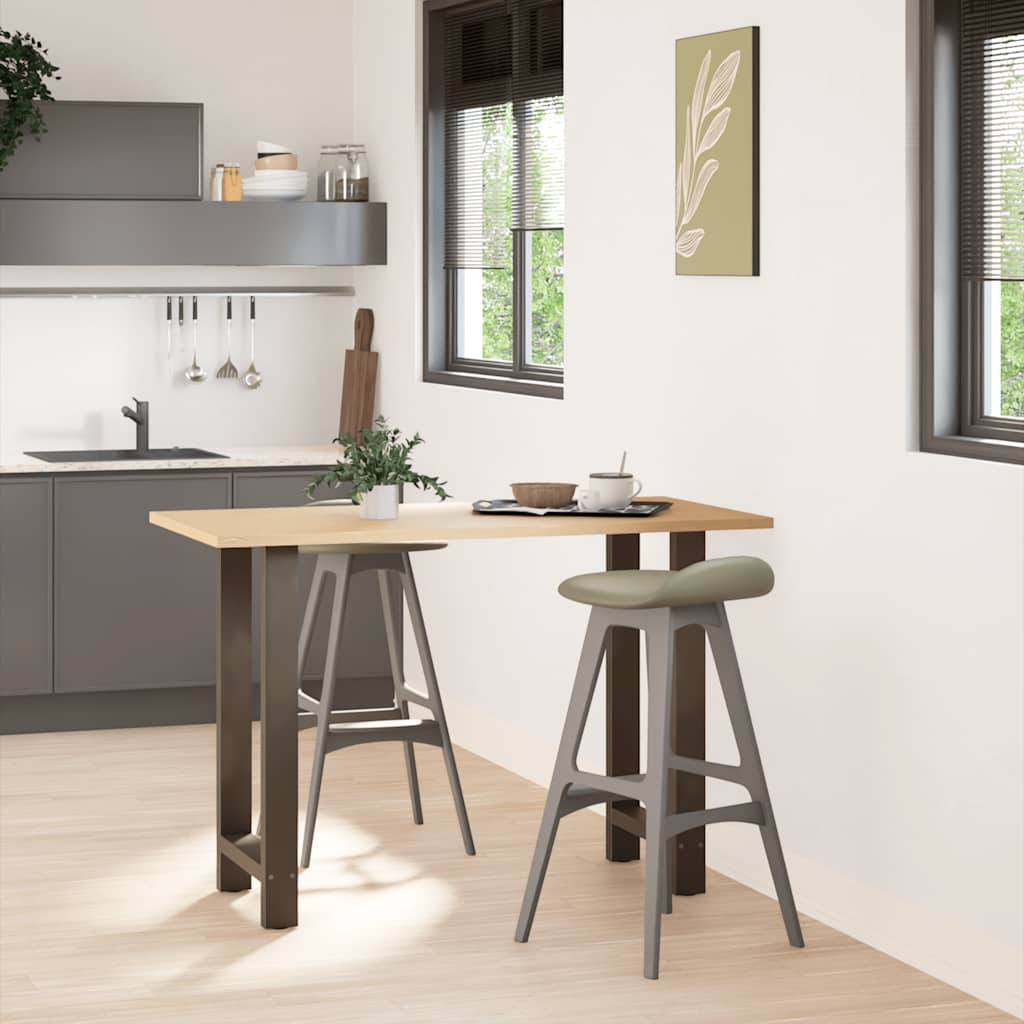 Barbordsben naturstål 2 st 50x(90-91) cm stål