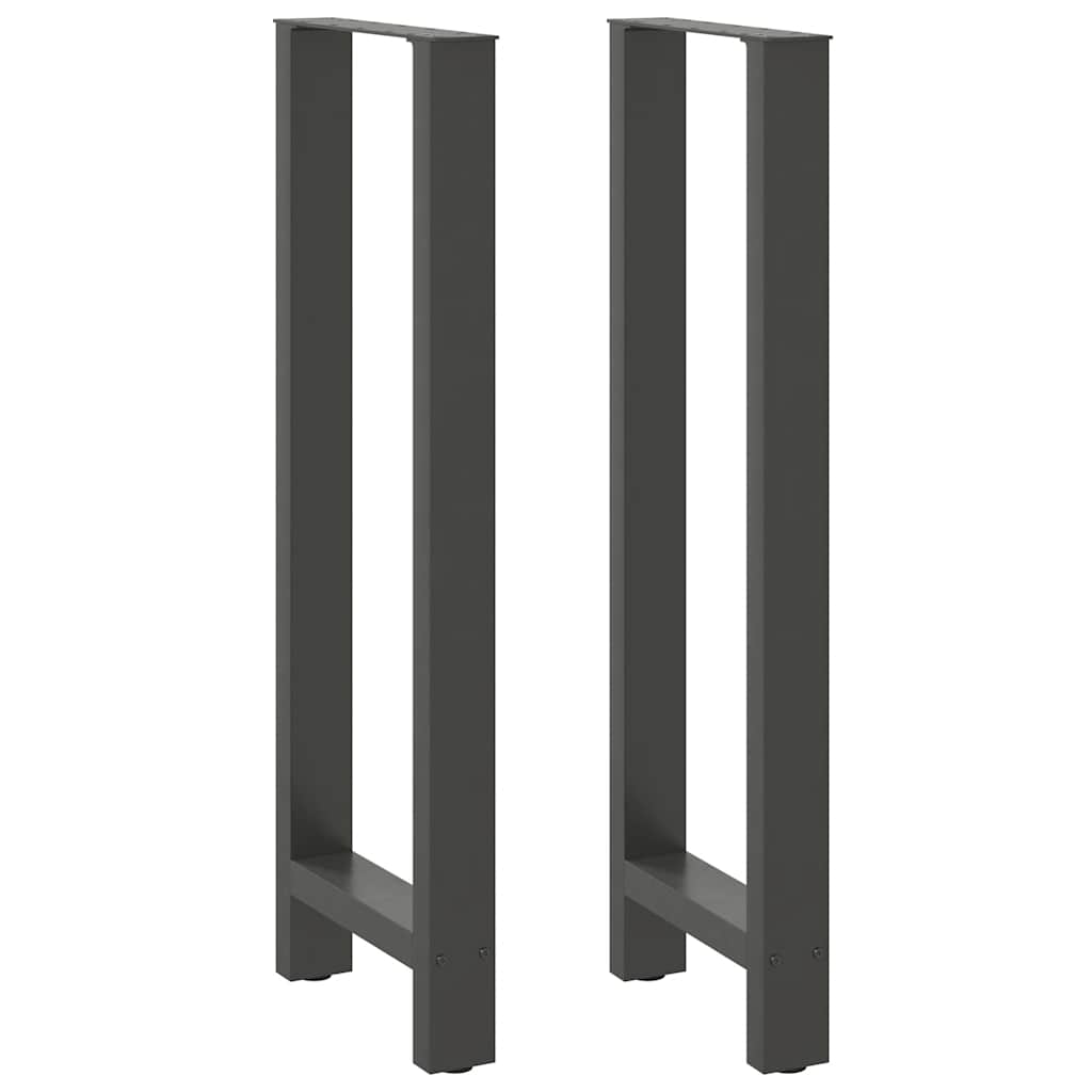 Barbordsben antracit 2 st 40x(110-111) cm stål