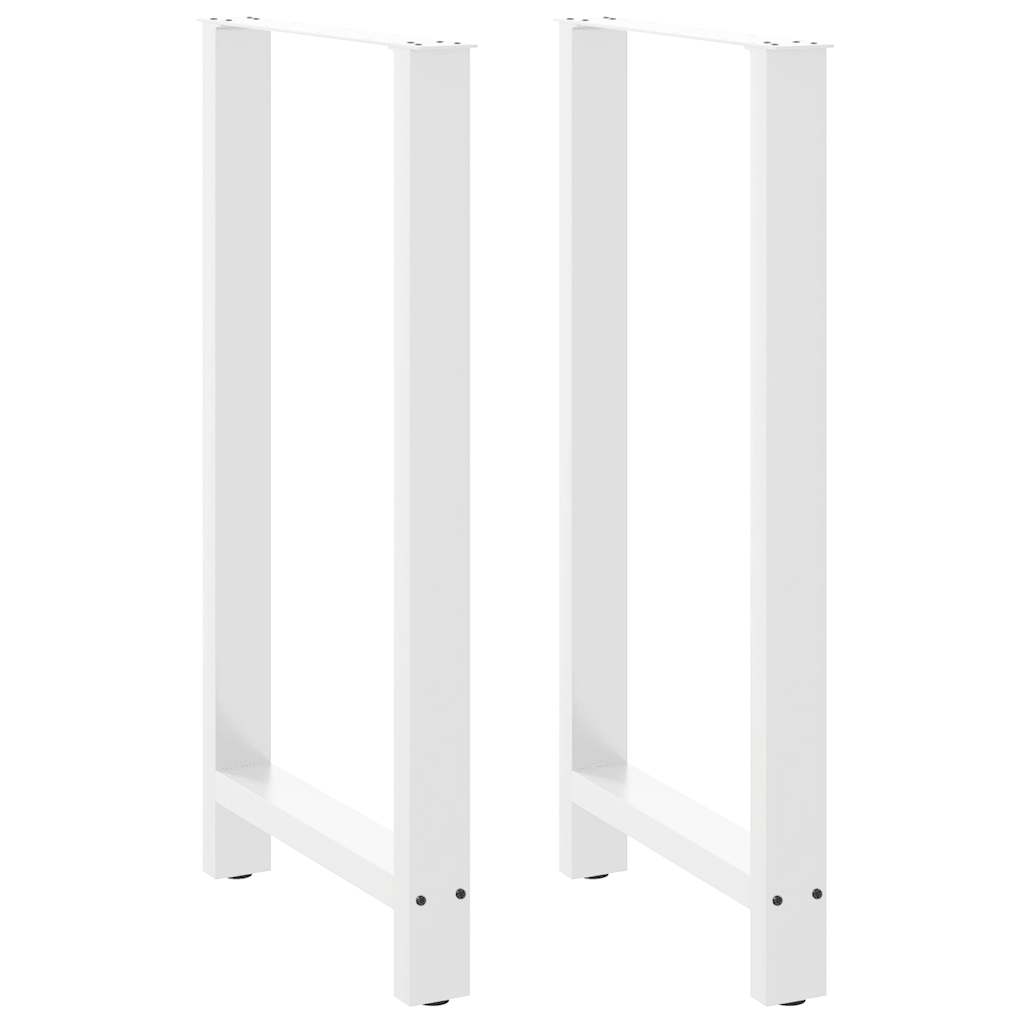 Barbordsben vita 2 st 60x(110-111) cm stål