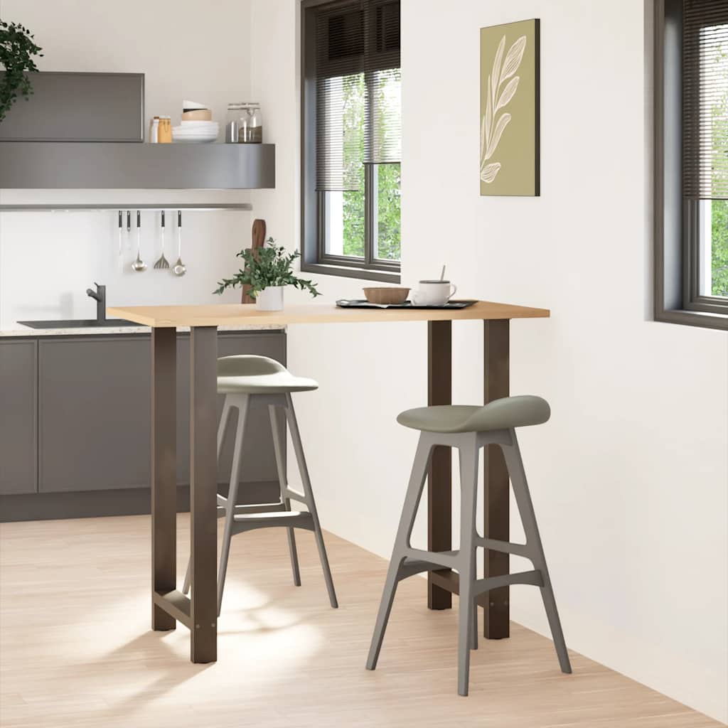 Barbordsben naturstål 2 st 60x(110-111) cm stål