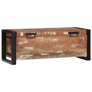 Förvaringskistor 80 x 30 x 30 cm Massivt återvunnet trä