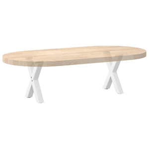 Soffbordsben X-formade 2 st vita 30x(30-31) cm stål