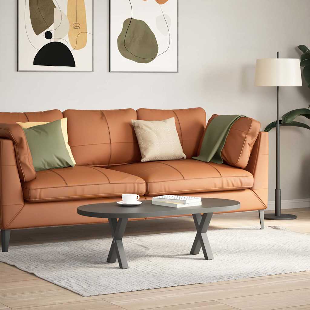 Soffbordsben X-formade 2 st antracit 30x(30-31) cm stål