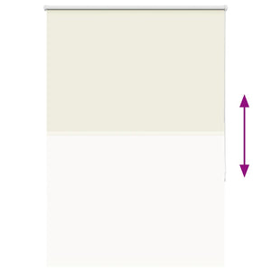 Rullgardin mörkläggning naturvit 90x175 cm tygbredd 85,7 cm