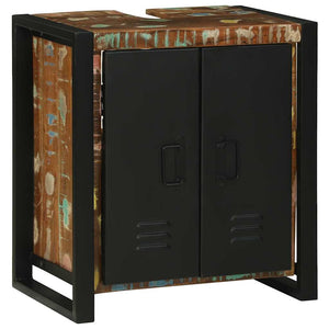 Diskbänksskåp Brun 55 x 35 x 60 cm Solid återvunnen trä