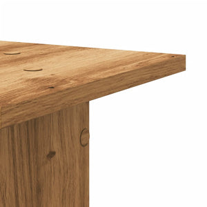 Växtställ 2 st ek 30x30x95 cm konstruerat trä