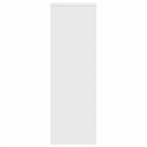 Växtställ 2 st vit 33x33x100 cm konstruerat trä