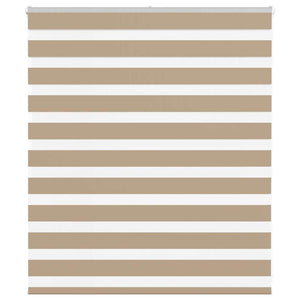 Rullgardin zebra 120x100 cm tyg bredd 115,9 cm polyester